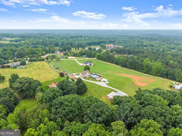 8958 Bill Savage Rd, Lula, GA 30554 - bird's eye view of a forest
