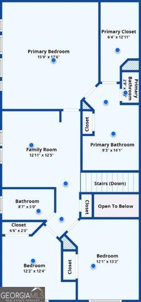 1184 Medlin St SE, Smyrna, GA 30080 - property floor plan
