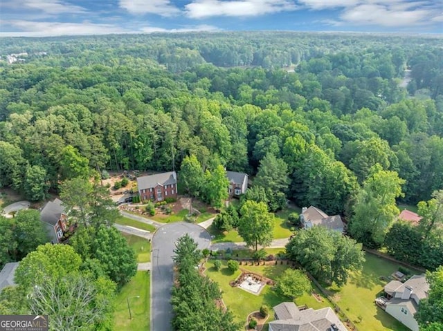 1625 Clark Lake Dr NW, Acworth, GA 30102 - drone / aerial view of a forest