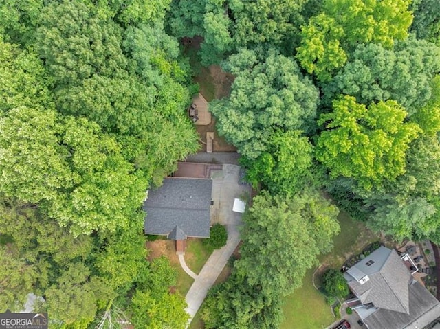 1625 Clark Lake Dr NW, Acworth, GA 30102 - aerial view of property and surrounding area