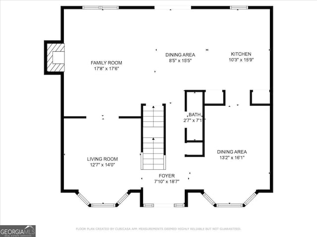 1625 Clark Lake Dr NW, Acworth, GA 30102 - home floor plan