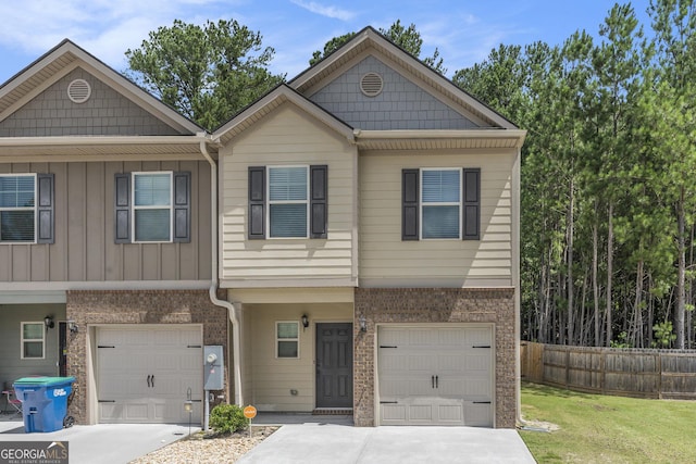 3473 Shoal Oak Ct, Riverdale, GA 30296 - multi unit property with brick siding, an attached garage, and driveway