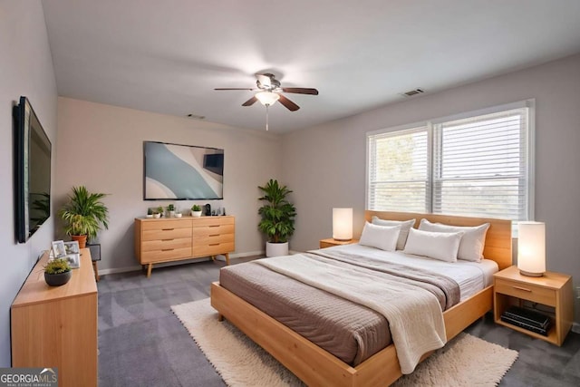 4331 Wrexham Ct, Snellville, GA 30039 - carpeted bedroom featuring ceiling fan and baseboards
