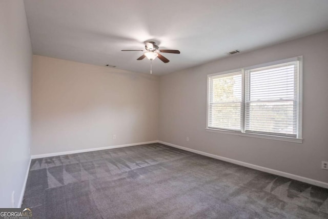 4331 Wrexham Ct, Snellville, GA 30039 - spare room with ceiling fan, carpet, and baseboards
