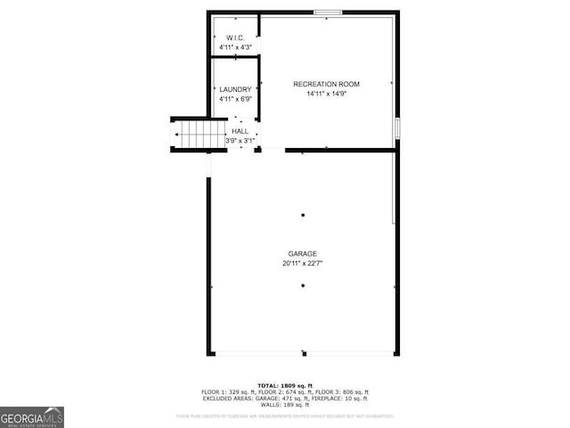 4331 Wrexham Ct, Snellville, GA 30039 - property floor plan