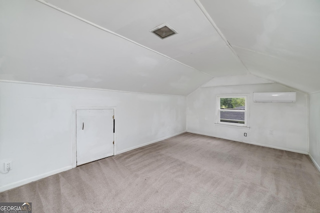 3080 Lynhurst Cir SW, Atlanta, GA 30311 - bonus room with an AC wall unit, carpet, and vaulted ceiling