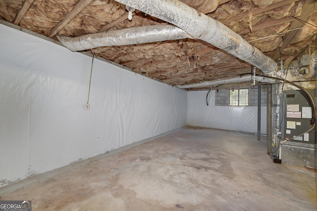 3080 Lynhurst Cir SW, Atlanta, GA 30311 - below grade area featuring heating unit