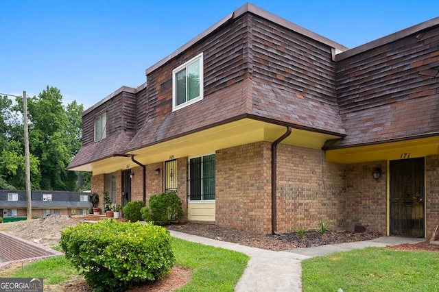 169 Peyton Pl SW, Atlanta, GA 30311 - foyer with ceiling fan, stairs, wood finished floors, and baseboards