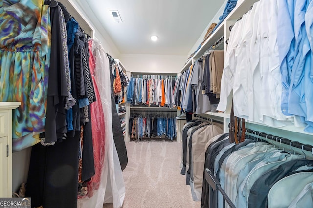 8218 Lallarook Dr, Columbus, GA 31909 - spacious closet with carpet flooring