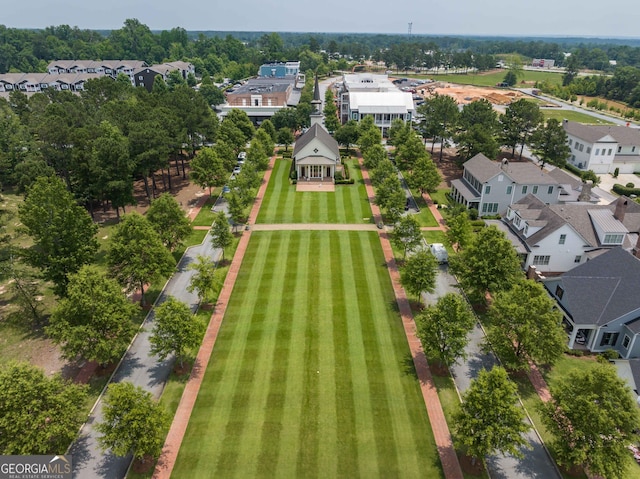 8218 Lallarook Dr, Columbus, GA 31909 - aerial perspective of suburban area