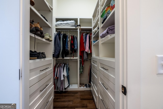 1 E 3rd Ave Unit 308, Rome, GA 30161 - spacious closet featuring dark wood-type flooring