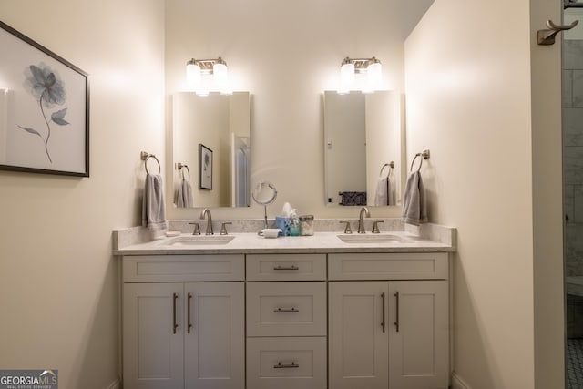 1 E 3rd Ave Unit 308, Rome, GA 30161 - full bathroom featuring double vanity