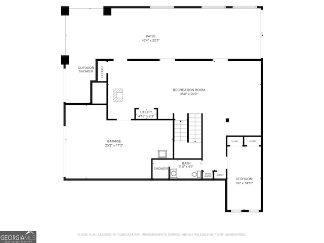 396 Greenleaf Dr, Lavonia, GA 30553 - floor plan / room layout