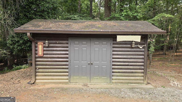 396 Greenleaf Dr, Lavonia, GA 30553 - view of shed