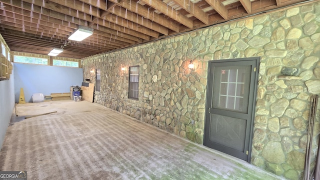 396 Greenleaf Dr, Lavonia, GA 30553 - view of basement