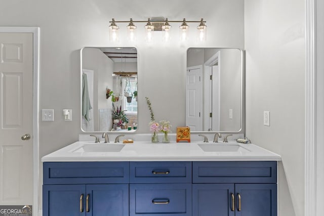 344 Mckibben Dr, Locust Grove, GA 30248 - bathroom with double vanity