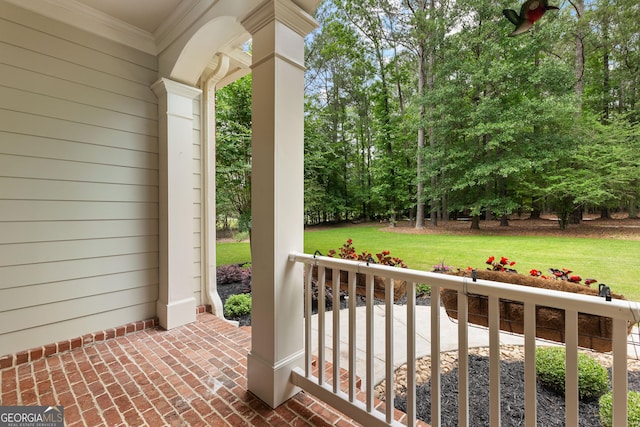 155 Carrolls Way, Fayetteville, GA 30215 - view of patio / terrace