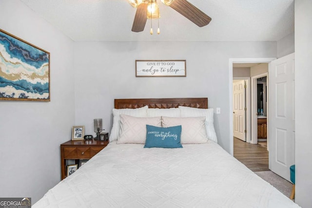 169 Winding Valley Dr, Rockmart, GA 30153 - bedroom featuring ceiling fan