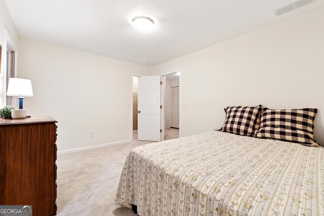 2722 Brookhaven Ln, Buford, GA 30518 - bedroom with light carpet and baseboards