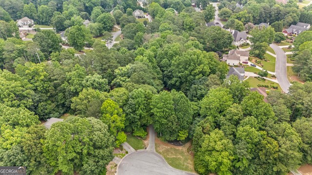2722 Brookhaven Ln, Buford, GA 30518 - bird's eye view of a large body of water and a heavily wooded area