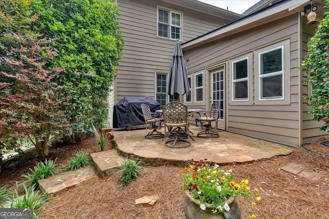 1637 Willow Way, Woodstock, GA 30188 - view of patio featuring a grill