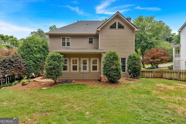 1637 Willow Way, Woodstock, GA 30188 - back of house featuring a shingled roof