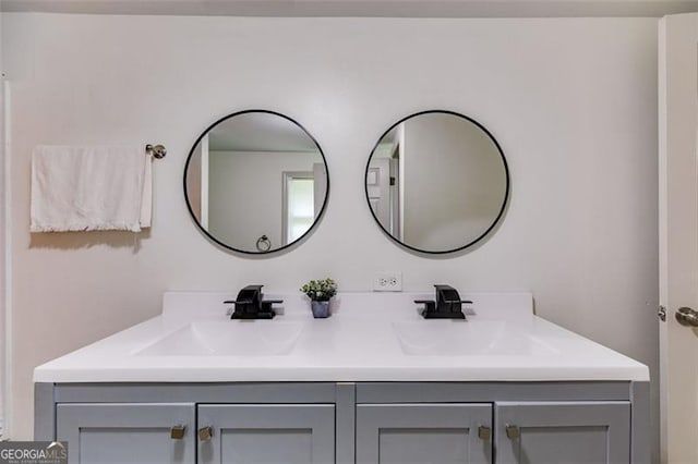 394 Knight Rd, Rockmart, GA 30153 - full bath featuring double vanity