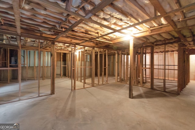 185 Stewart Glen Dr, Covington, GA 30014 - view of unfinished below grade area