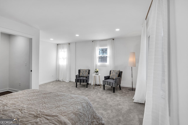 1536 Daffodil Dr, Marietta, GA 30062 - bedroom featuring recessed lighting, baseboards, and carpet floors
