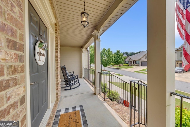406 Fernstone Dr, Canton, GA 30114 - view of porch
