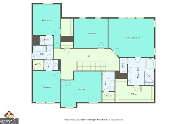 406 Fernstone Dr, Canton, GA 30114 - property floor plan