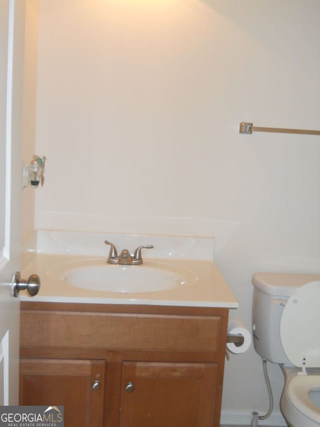 4750 Crinklepoint Ct, Douglasville, GA 30134 - bathroom with vanity and toilet