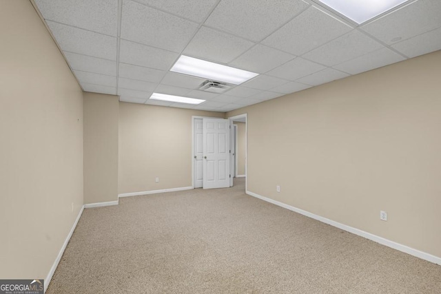 241 Tweed Ct, Sugar Hill, GA 30518 - spare room featuring a paneled ceiling and carpet