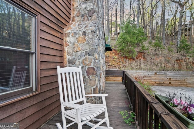 87 Owltown Dr Unit L40, Ellijay, GA 30536 - view of deck