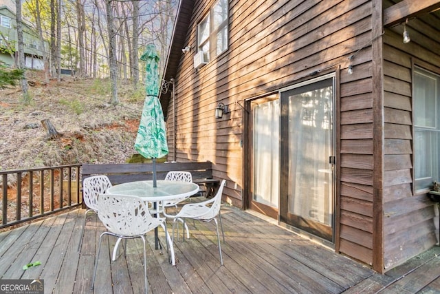 87 Owltown Dr Unit L40, Ellijay, GA 30536 - deck featuring outdoor dining space