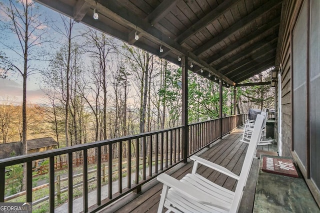 87 Owltown Dr Unit L40, Ellijay, GA 30536 - view of deck