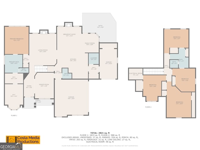 300 Brackin Trce, Grayson, GA 30017 - view of property floor plan