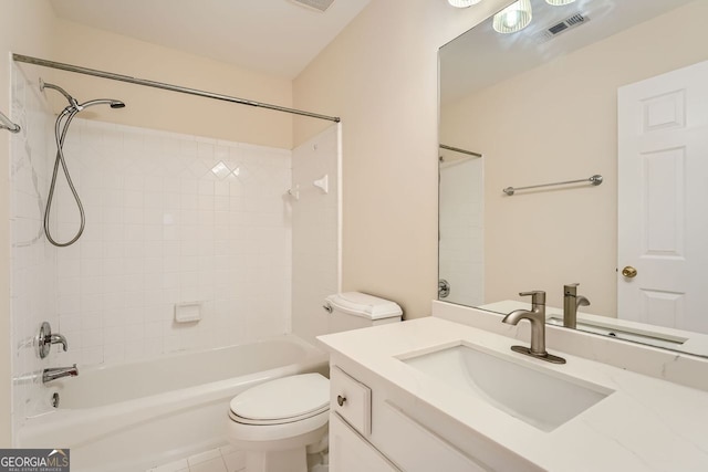 1713 Paramore Pl NE, Marietta, GA 30062 - bathroom with vanity and tub / shower combination