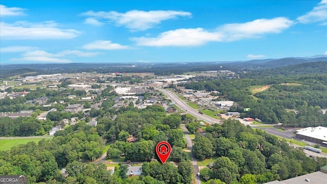 11 Chestnut St, Cartersville, GA 30120 - aerial view of property and surrounding area