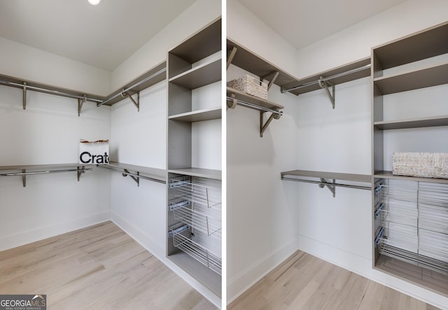 1962 8th St, Chamblee, GA 30341 - spacious closet with light wood finished floors