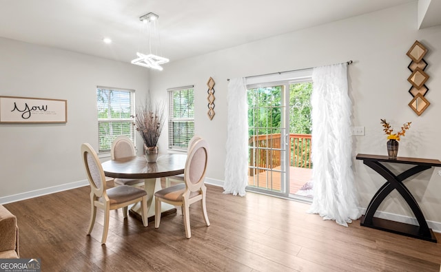 1049 Climbing Rose Way, Mcdonough, GA 30253 - dining room featuring wood finished floors