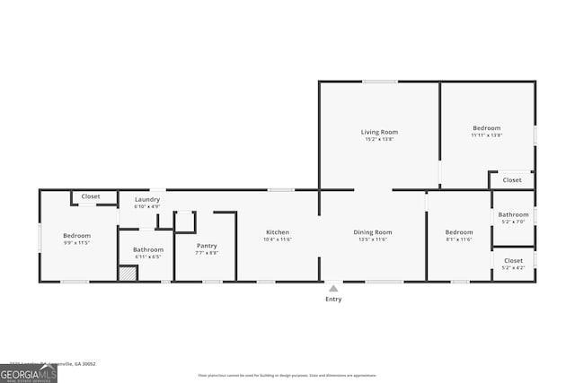 3131 Langley Rd, Loganville, GA 30052 - home floor plan