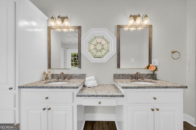 234 Edgewood Dr, Mount Airy, GA 30563 - full bathroom featuring two vanities