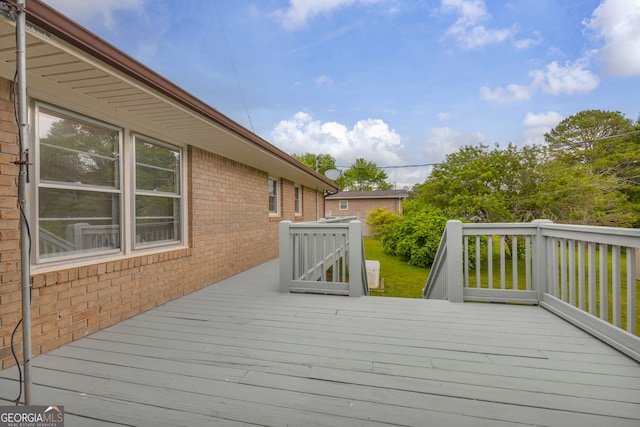 234 Edgewood Dr, Mount Airy, GA 30563 - view of wooden deck