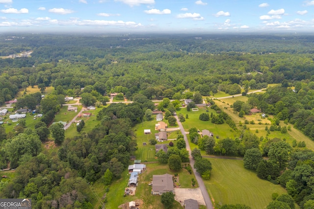 234 Edgewood Dr, Mount Airy, GA 30563 - aerial view of a heavily wooded area