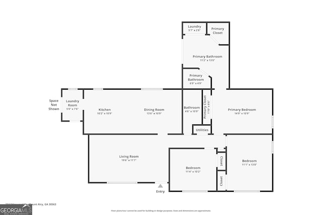 234 Edgewood Dr, Mount Airy, GA 30563 - property floor plan