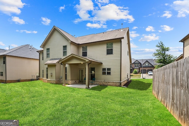 7946 White Oak Loop, Stonecrest, GA 30038 - rear view of property with a patio area