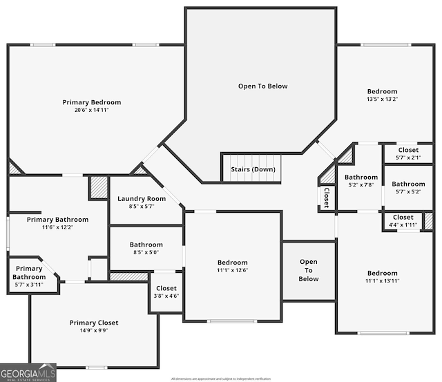7946 White Oak Loop, Stonecrest, GA 30038 - view of floor plan / room layout