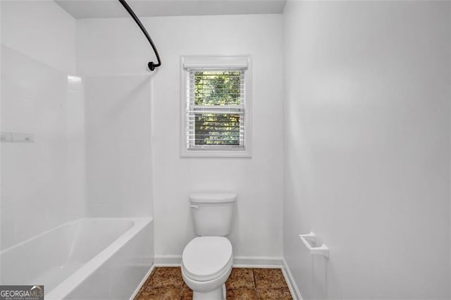 7601 Watson Cir, Locust Grove, GA 30248 - full bathroom featuring toilet and bathtub / shower combination