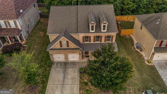 7601 Watson Cir, Locust Grove, GA 30248 - aerial view of property and surrounding area